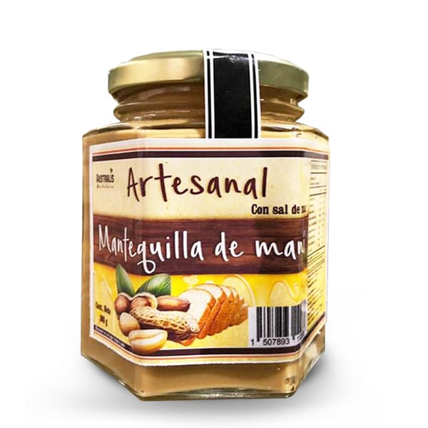 Mantequilla de maní artesanal