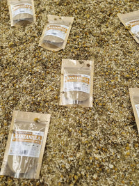 Manzanilla en polvo