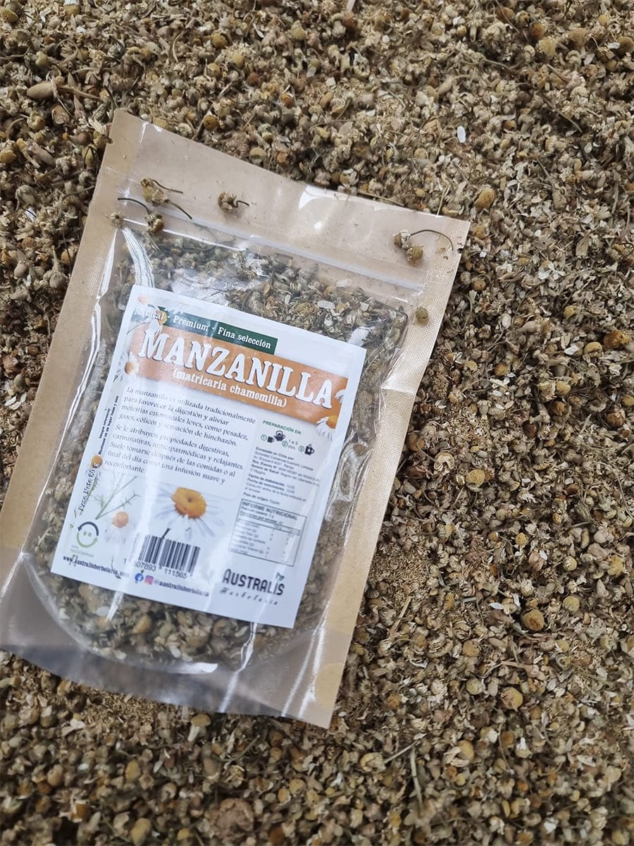 Manzanilla Flor seca a granel