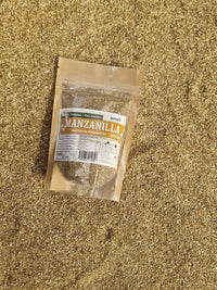 manzanilla molida para bolsita de tés infusión