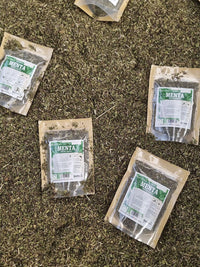 Hojas de menta piperita para infusiones