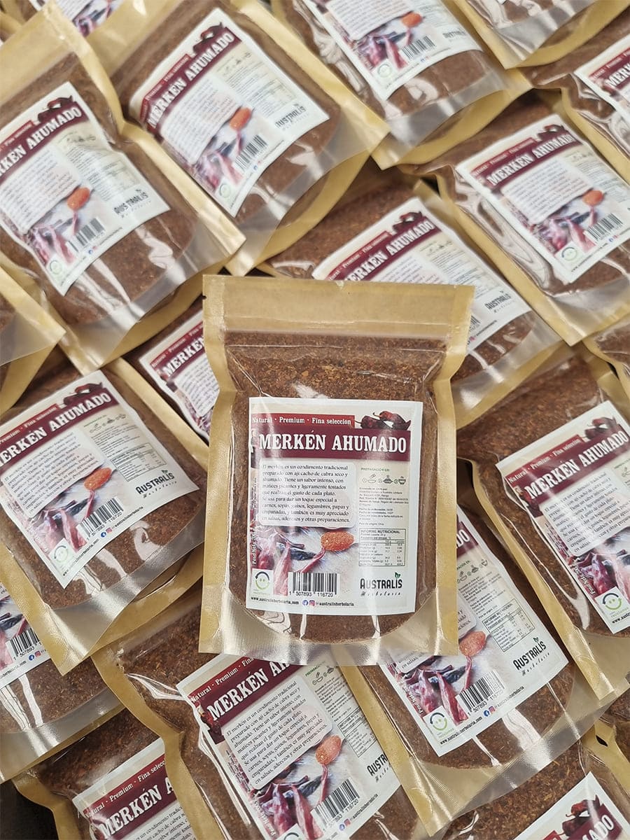 merken ahumado chileno artesanal con sabor intenso y especiado