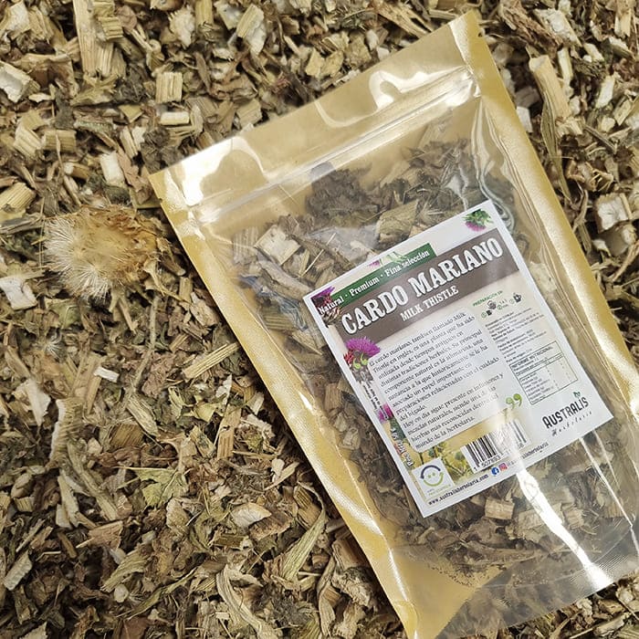 Milk thistle cardo mariano deshidratado