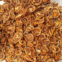 Rodajas de naranja secas - deshidratadas