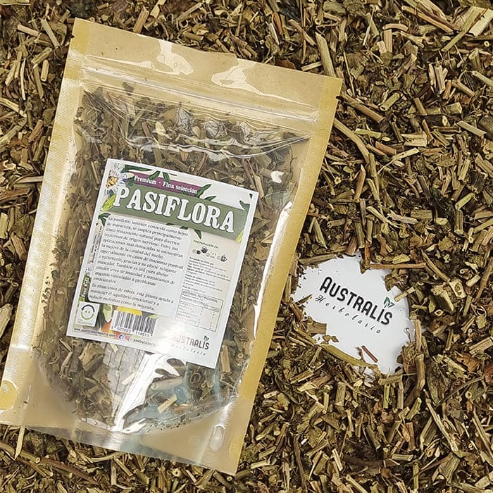 Pasiflora hierba seca hoja maracuyá