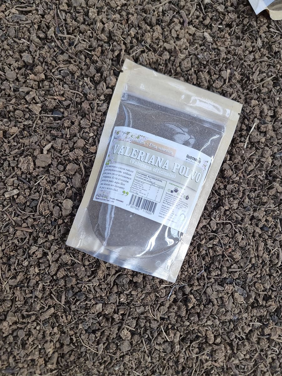 Valeriana officinalis en polvo