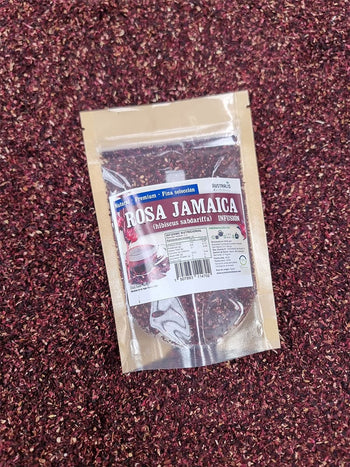 rosa jamaica corte infusión aroma y sabor natural