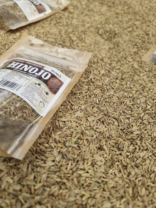 Semillas enteras de Foeniculum vulgare para infusión