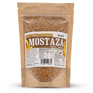Semillas de mostaza enteras secas para condimentar