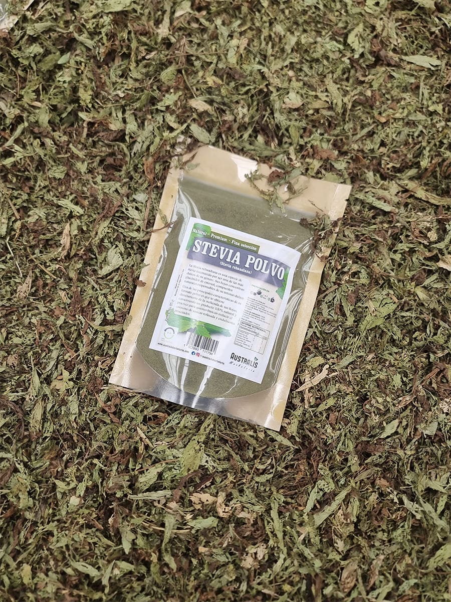 Endulzante de Stevia rebaudiana elaborado únicamente a partir de la hoja