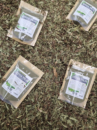 Stevia en polvo para dosificar fácilmente en infusiones y preparaciones caseras