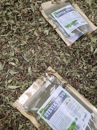 Endulzante vegetal en polvo de stevia para repostería batidos y jugos