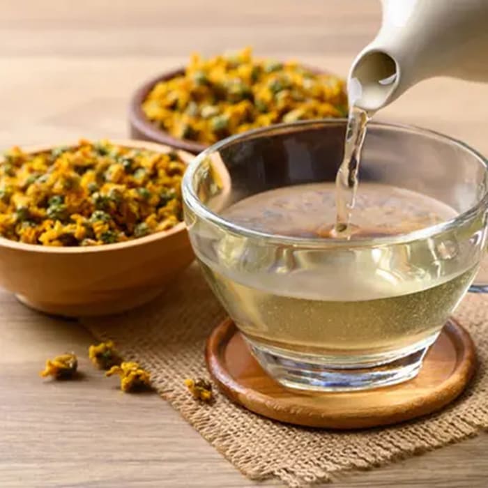 infusión té de crisantemo