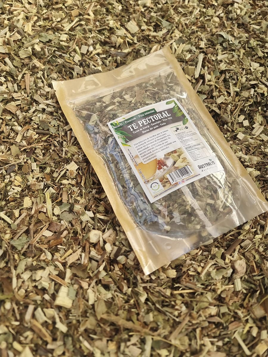 comprar té hierba pectoral natural para tos resfríos e infusión caliente en chile