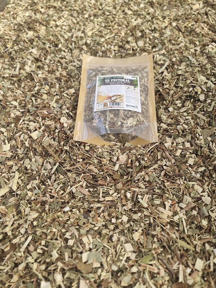 infusión pectoral natural con eucalipto vira vira hinojo y hierba del paño