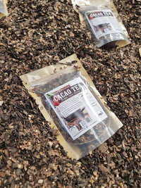 Té negro con notas cítricas de naranja y cascarilla de cacao