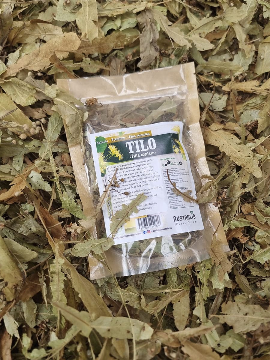 Tilo seco disponible en diferentes formatos de venta